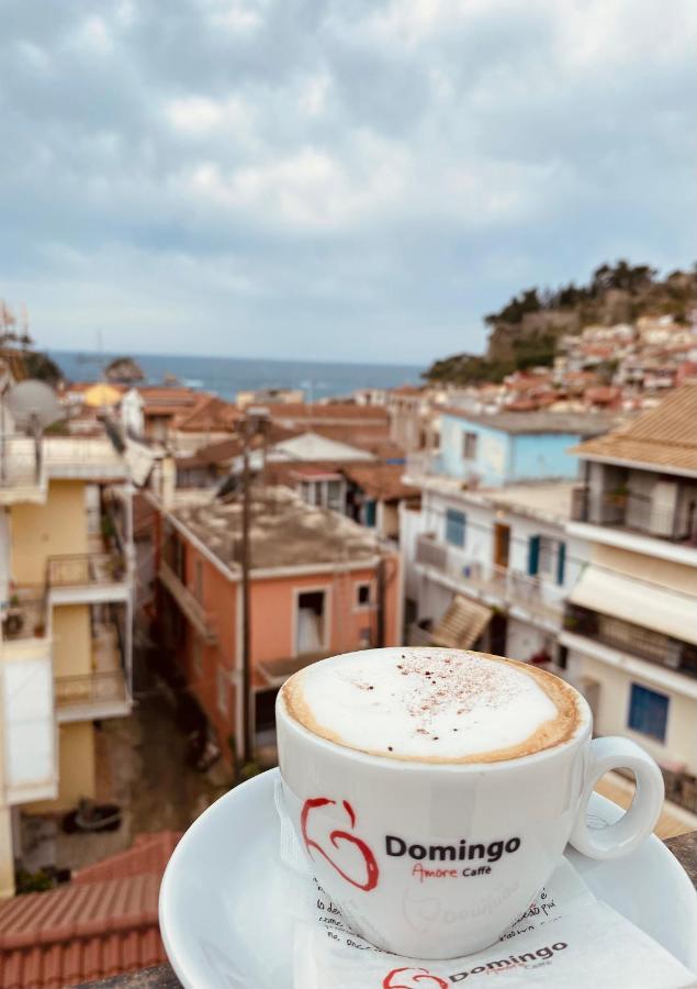 Central Hotel Parga Esterno foto